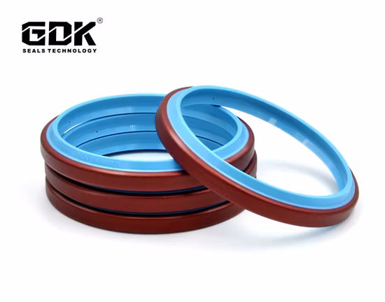 Sello hidráulico original del polvo del limpiador hidráulico del Padn material de GDK PU+SPCC para el cilindro del excavador